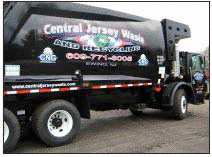 One of the new CJW trucks serving Hamilton, NJ